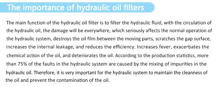hydraulic oil filter