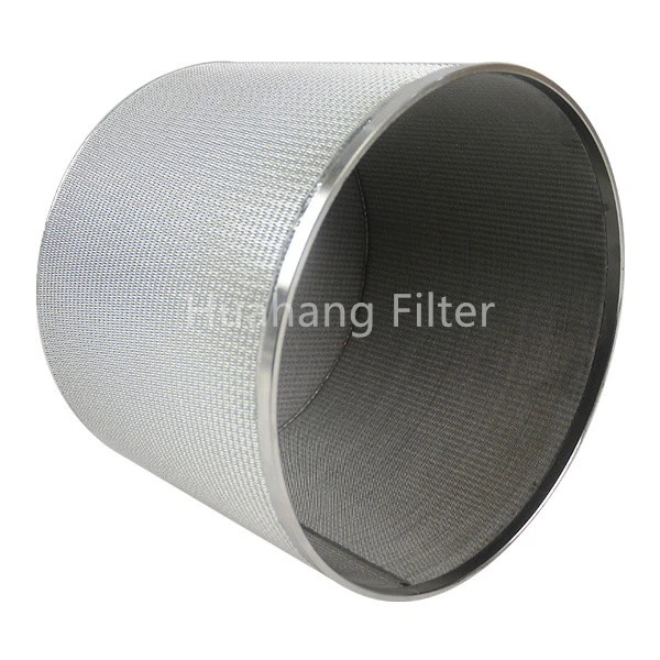 Custom Sintered Mesh Filter Element 133x105